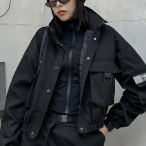 Cropped Street Utility Jacket